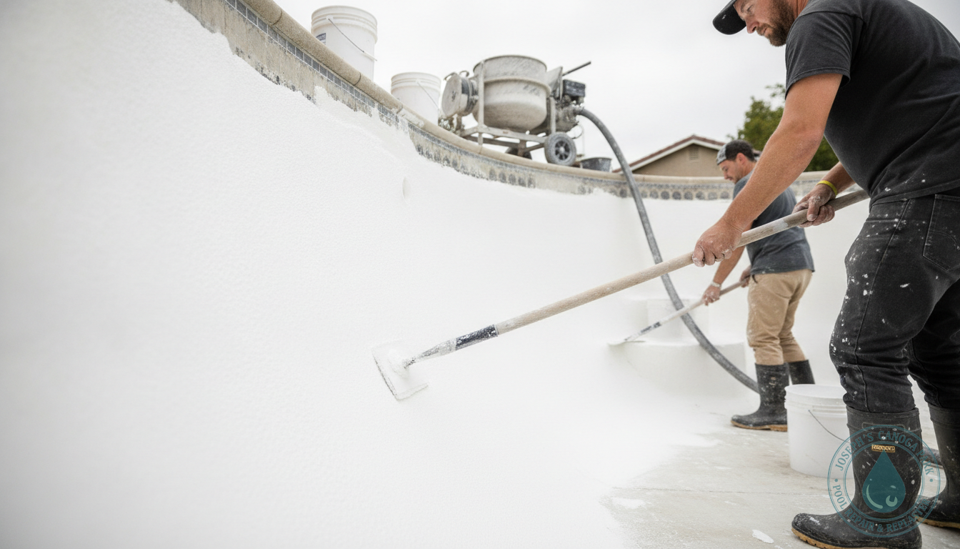 Pool Replastering