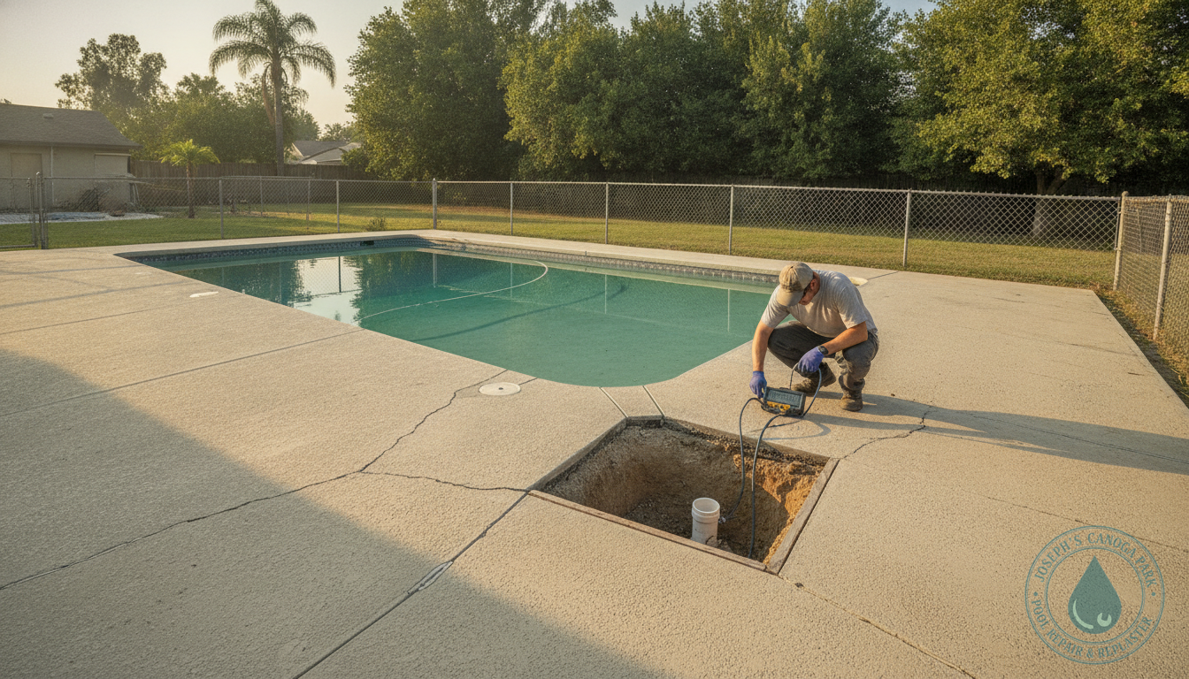 Underground Pool Plumbing Leaks in the West San Fernando Valley: What Every Homeowner Should Know